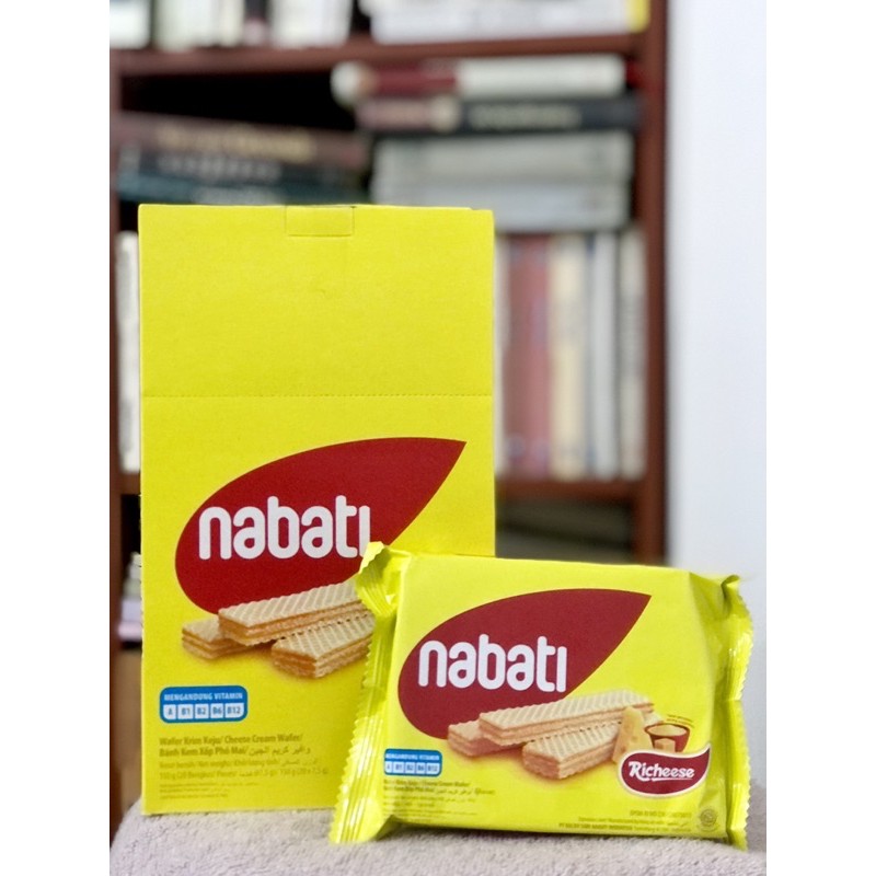 BÁNH KEM XỐP PHÔ MAI RICHEESE NABATI GÓI 52G