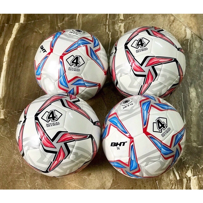 ⚽️BÓNG ĐÁ CHÍNH HÃNG ⚽️ Trái Banh Chính Hãng Bách Hiền, size 4 / size 5 /( Tặng túi đựng bóng + Kim bơm bóng