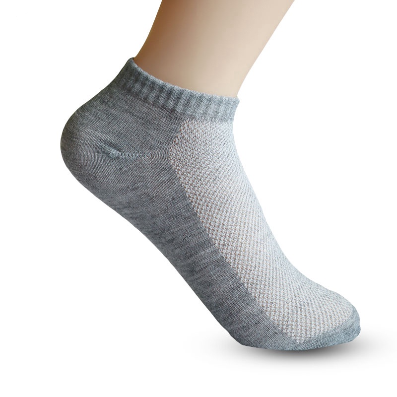 Vớ ngắn phối lưới thoáng khí cho nam