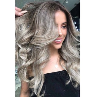 Thuốc Nhuộm Tóc Màu Vàng Xám Khói Sáng Light Blonde Ash 8.11 Hair Dye Cream