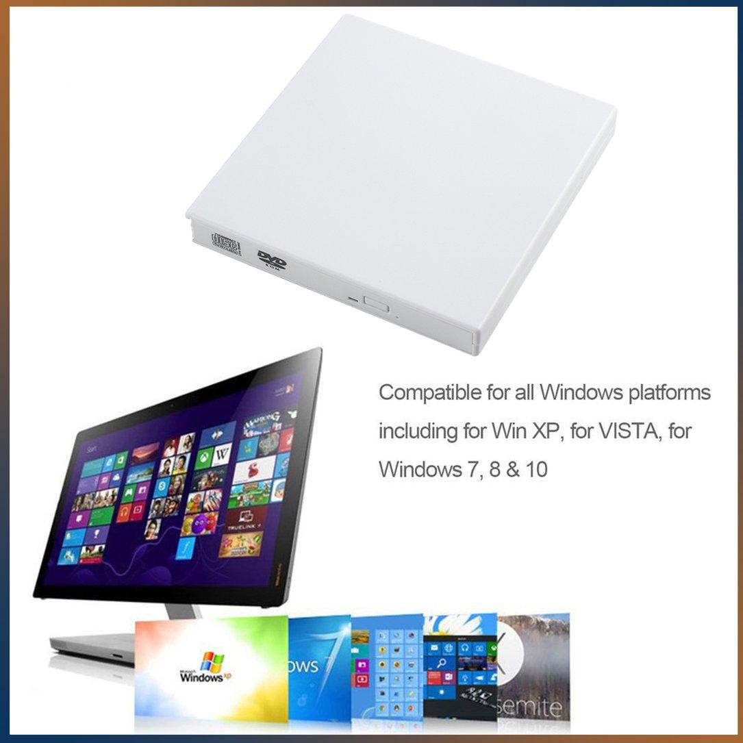 Ổ Đĩa Cd / Dvd Ngoài Usb 3.12 Cho Pc Laptop Win 7 8