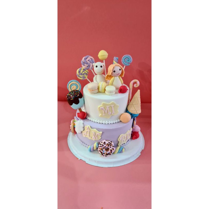kẹo mềm Fancy Fondant xanh đen 1kg
