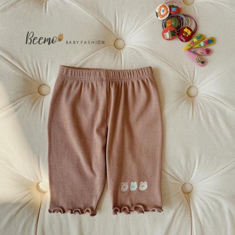 SET 3 QUẦN LEGGING GẤU SIÊU XINH CHO BÉ GÁI