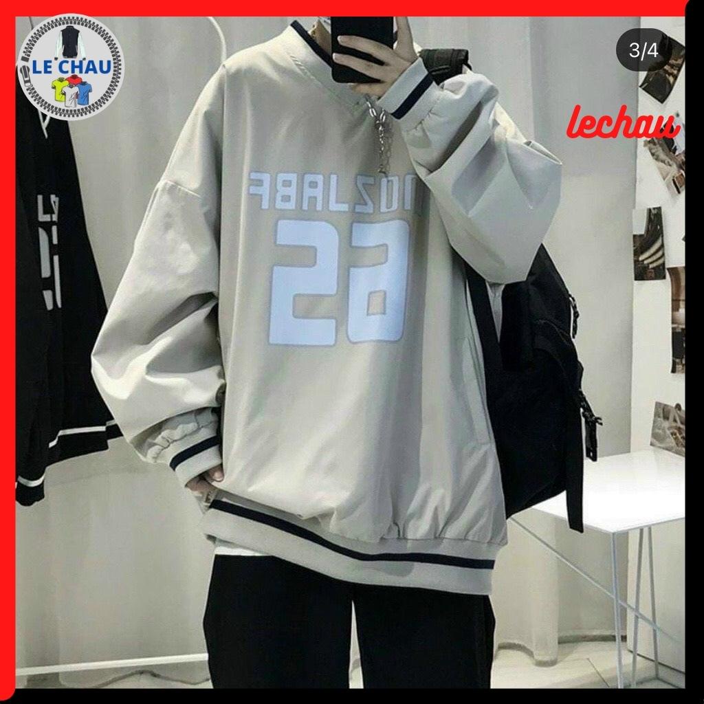 Áo sweater cổ tim nỉ unisex form rộng hoodie nam nữ street style hottrend Hàn Quốc AKN23 LECHAU đôc đẹp rẻ | WebRaoVat - webraovat.net.vn