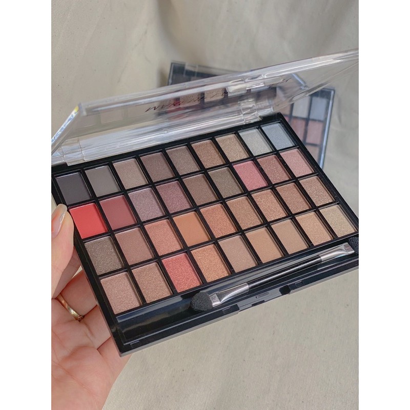 Phấn mắt 36 ô nội địa Nhật phấn mắt tone nude trầm Makeup Labosophy