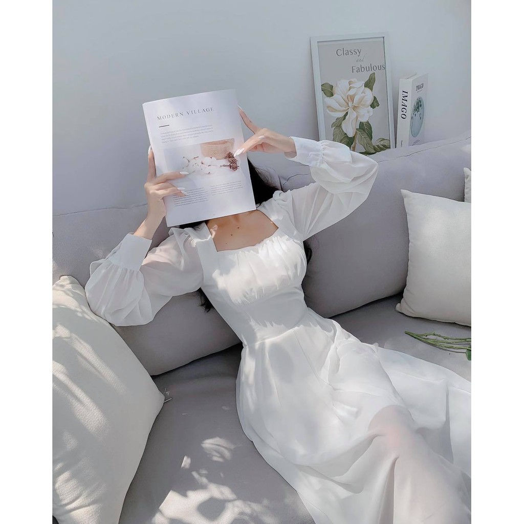 Đầm Midi Xếp Ly TD - DN1925