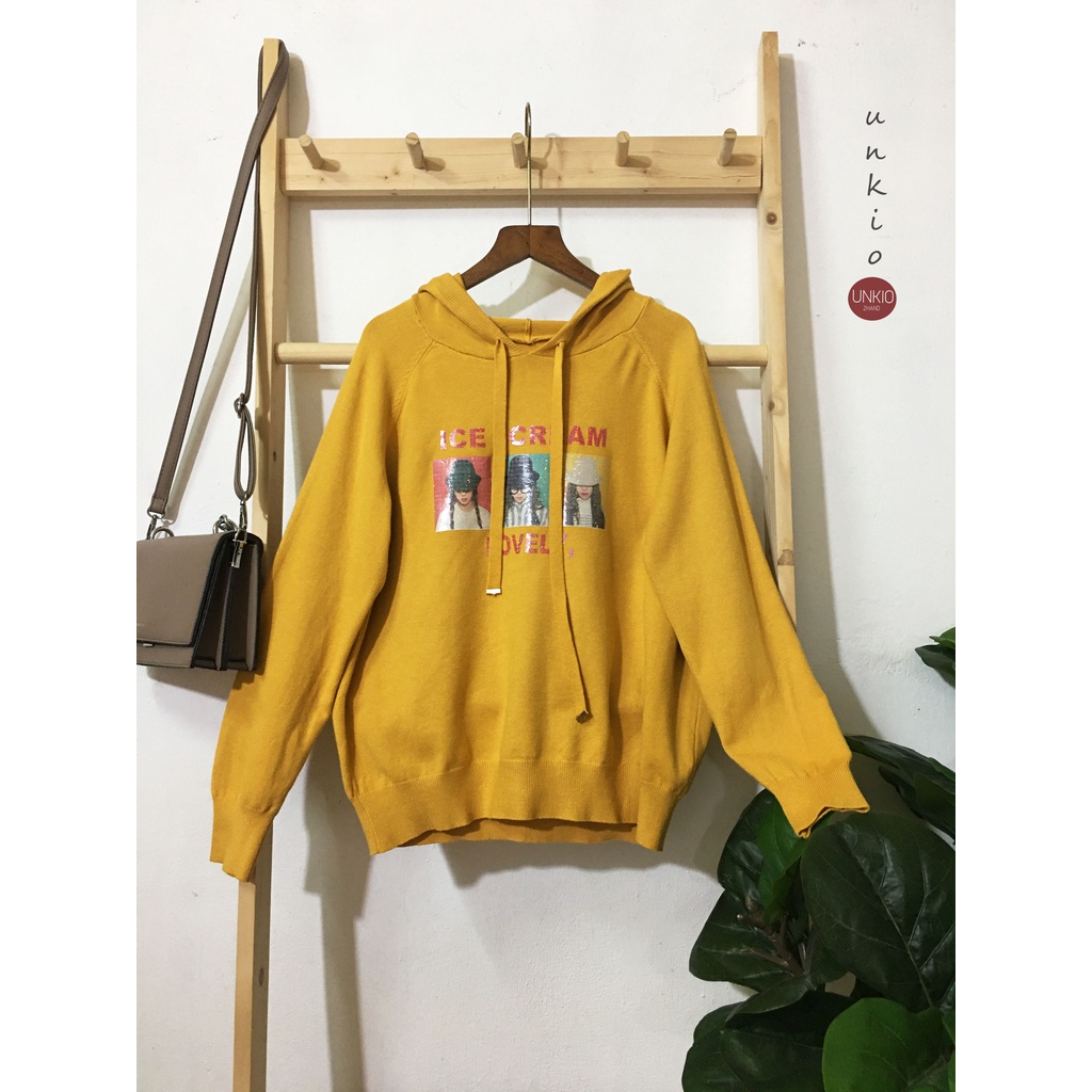 Áo len hoodie 2hand-T26