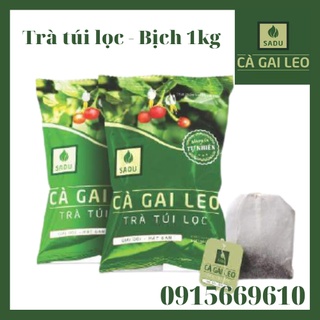 GÓI LỚN TIẾT KIỆM: TRÀ TÚI LỌC CÀ GAI LEO 1kg– Bịch 4 gói x 50 túi lọc x 5g