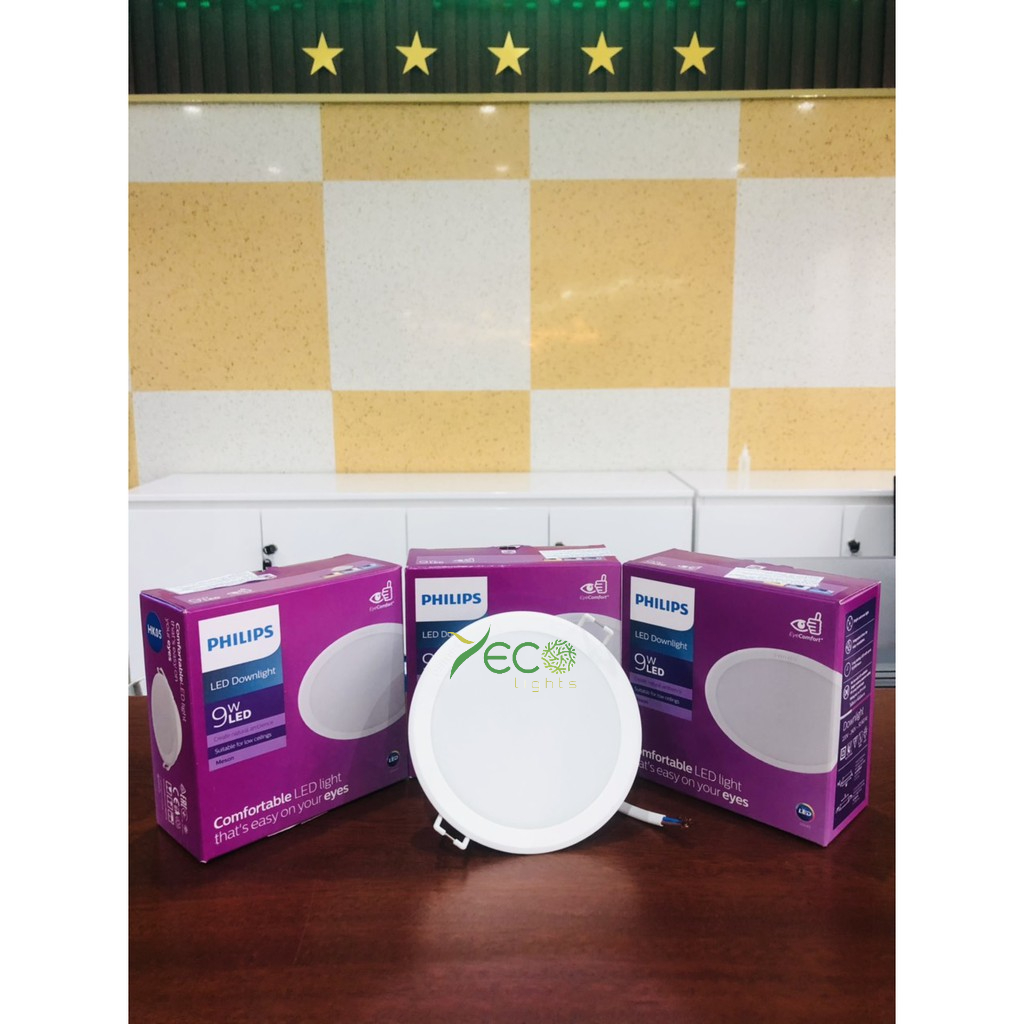 Bóng PHILIPS LED âm trần D105-7W-9W-