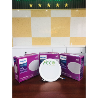 Bóng PHILIPS LED âm trần D105-7W-9W- [HÀNG CHÍNH HÃNG]