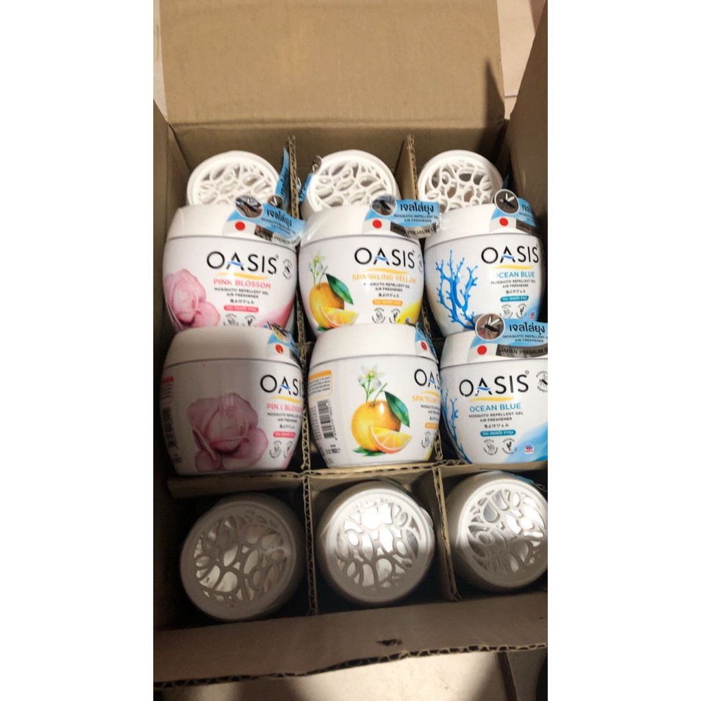 Sáp thơm đuổi muỗi oasis Thái Lan 180g