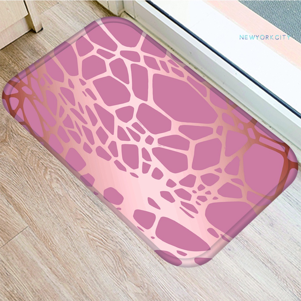 Thảm lót cửa chùi chân Chống Trượt Hình Bướm Dành Cho Gia Đình