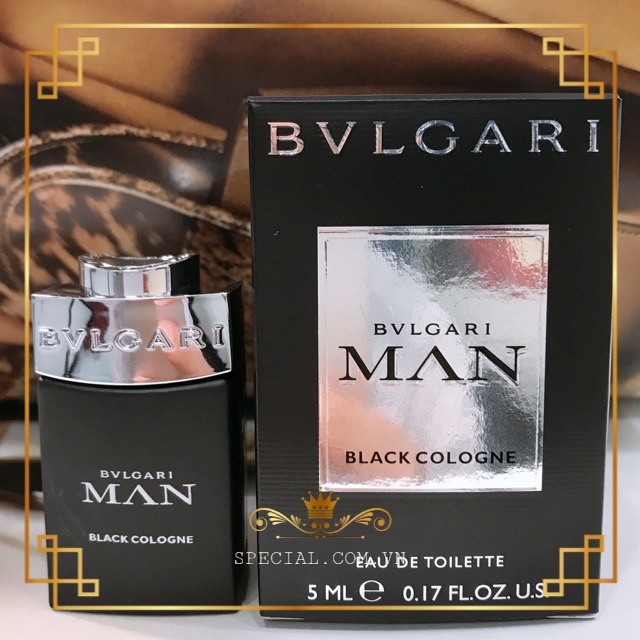 👑 HOT Nước hoa nam BVL black cologne (5ml/10ml/20ml) Cam kết chính hãng 🍀 Special.com.vn | Thế Giới Skin Care