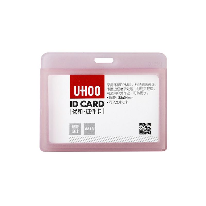 THẺ ĐEO BẢNG TÊN MÀU TRONG SUỐT