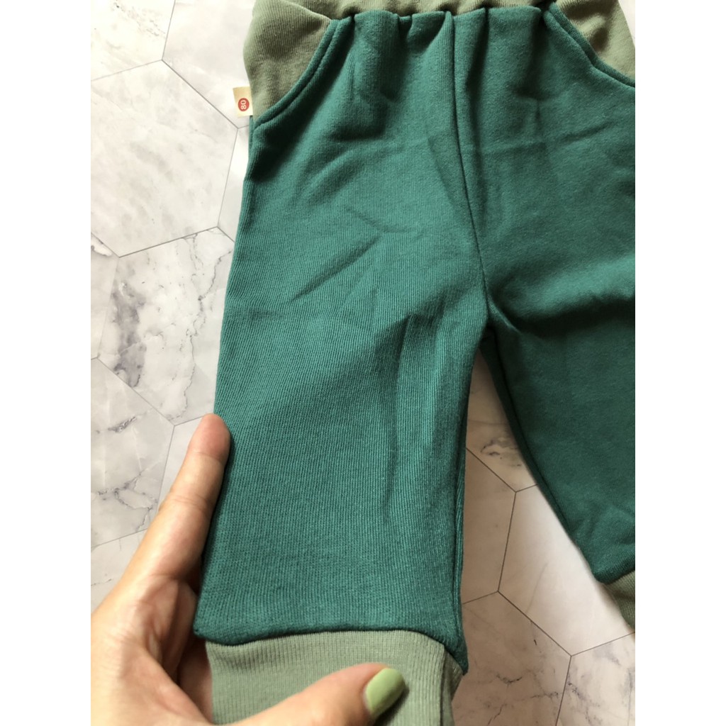 Quần dài nỉ da cá bé trai cực khoẻ khoắn