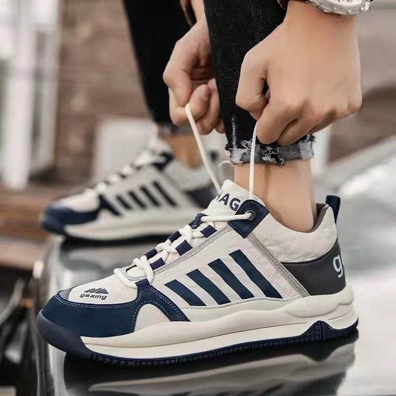 Giày sneaker nam phong cách trẻ trung năng động, thiết kế mới lạ, lên chân cực đẹp - Mã sản phẩm: V221