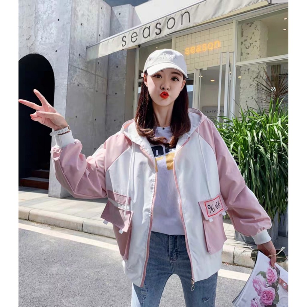 [Mã MASK2610K giảm 10K đơn từ 50K] [S01] Áo khoac dù nữ con mèo dễ thương - M131 | BigBuy360 - bigbuy360.vn