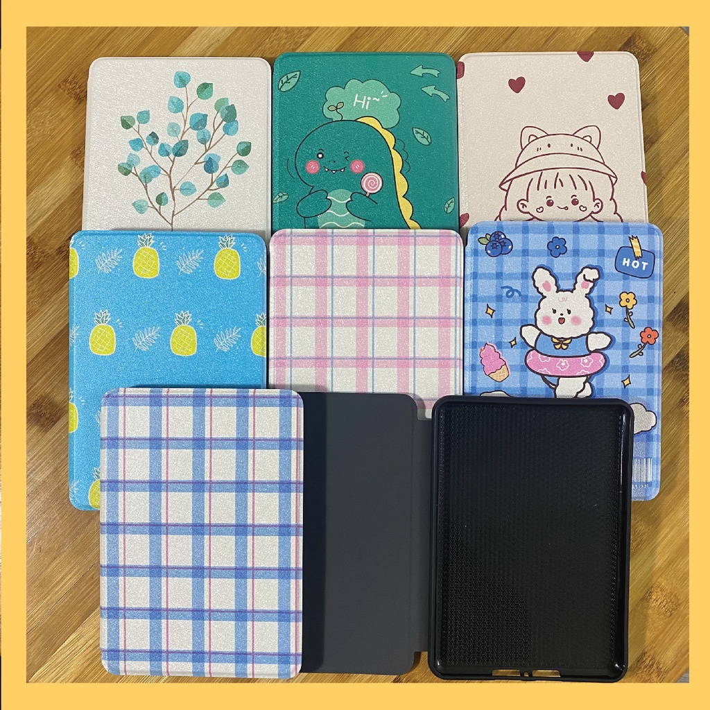| 4 | Bao da cover Kindle Paperwhite 1,2,3,4 và Basic 2019 case SILICON  họa tiết xinh xỉu
