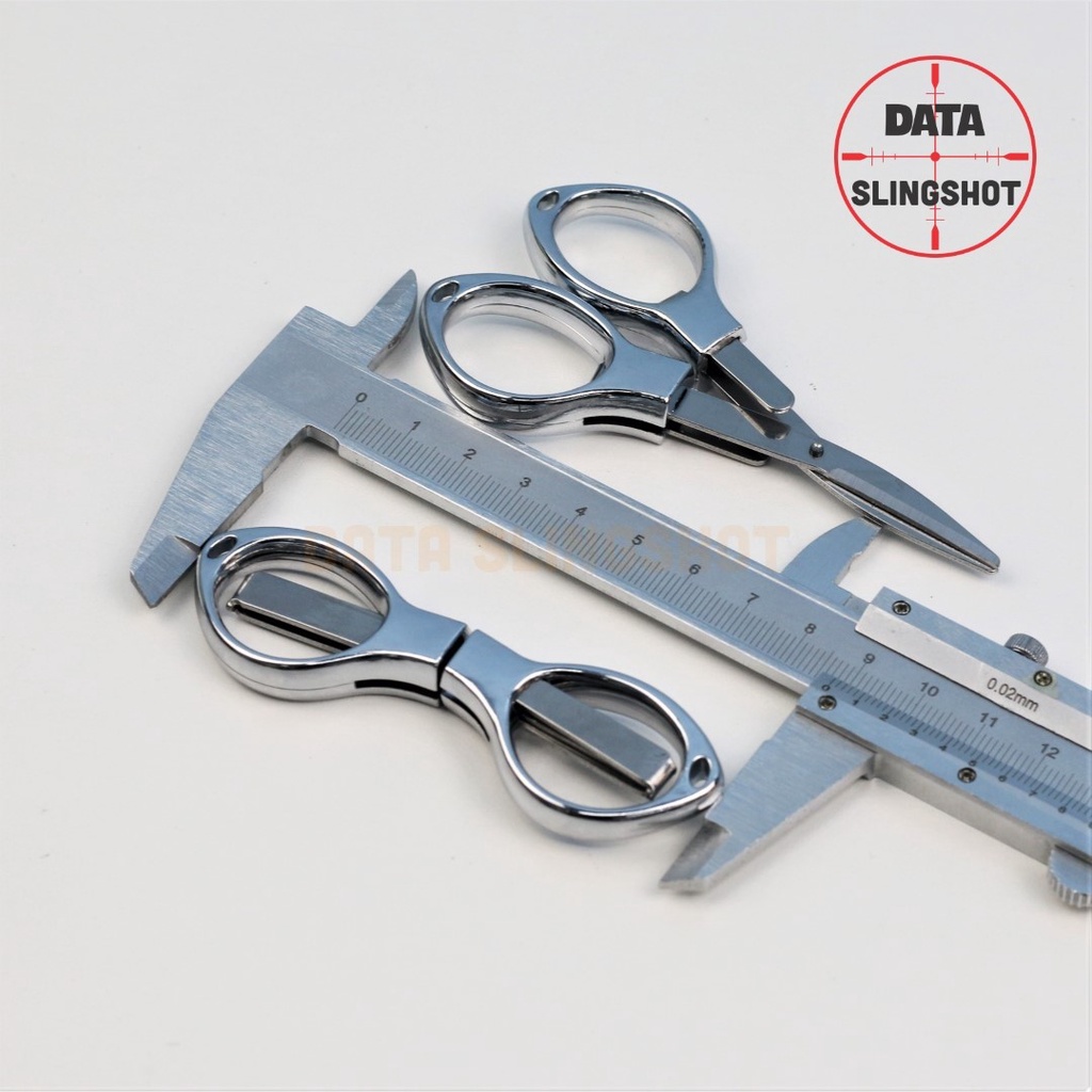 Kéo gấp số 8 cắt thun chuyên dụng - DATA SlingShot