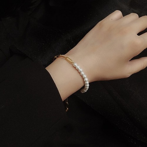 Lắc Tay Dây Xích Titan Ko Đen TT 3063