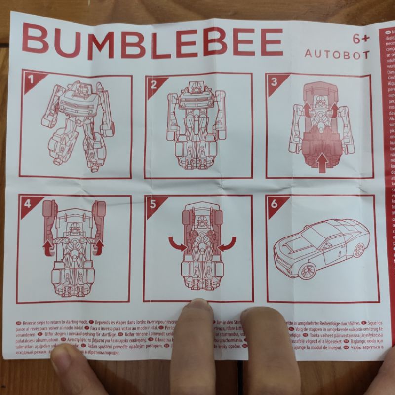 Đồ chơi người máy biến hình ô tô Transformers Mini - Bumblebee, Prime, Grimlock, Stinger - Giao ngẫu nhiên