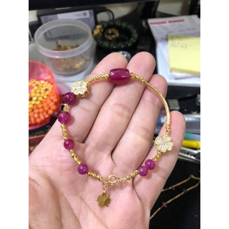 Phụ kiện mix vòng tay gold 1 0 k