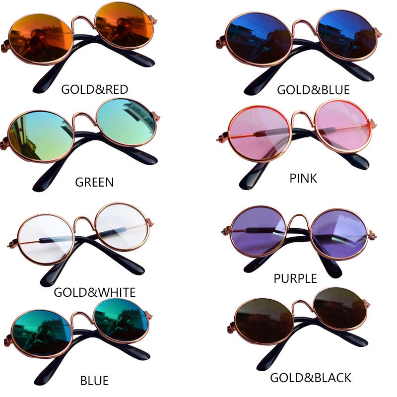 Cat Sunglasses Sunglasses Dog Teddy Personality Funny Headdress Pet Accessories Cat Glasses