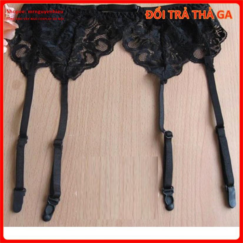 Kẹp Tất Đùi Ren Gợi Cảm  - Phụ Kiện Giữ Tất Chống Tụt Cho Tất/ Vớ Ống Loại Mỏng - Mã KT2501 -  - Hà Nội  - QUIN BEE