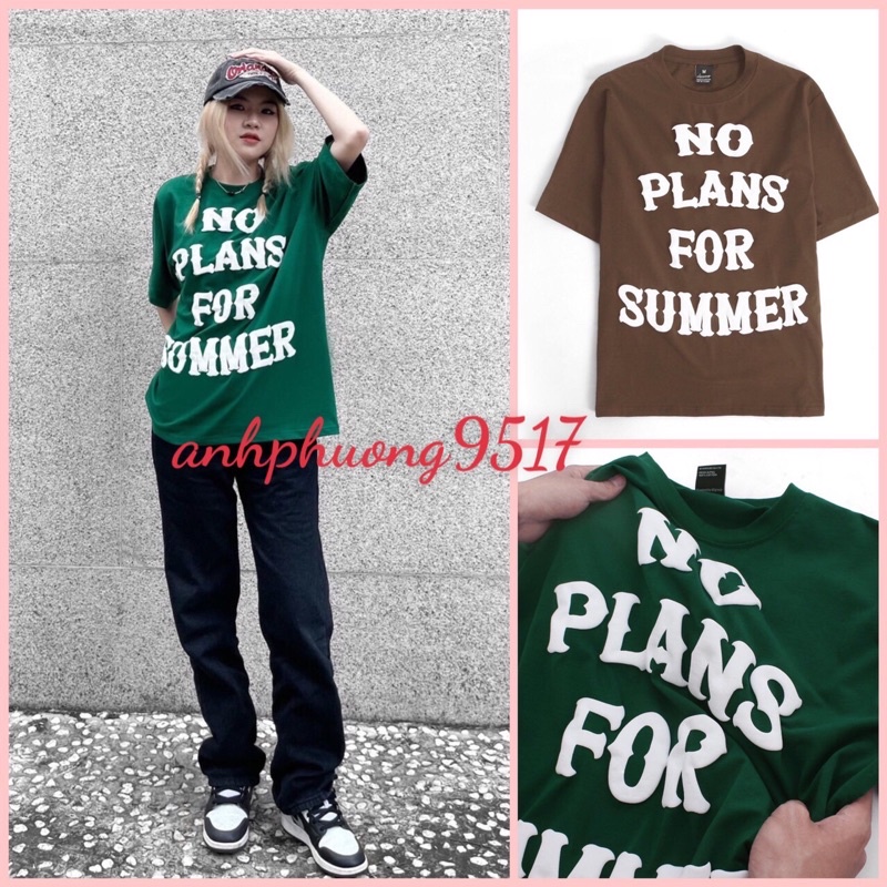 Áo Thun Summer  Nữ Trend - Phông Dáng Rộng Tay Lỡ Unisex Màu Xanh Lá, Vintage Phong Cách Hàn Quốc