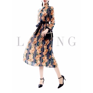 đầm hoa thiết kế siêu sang chảnh