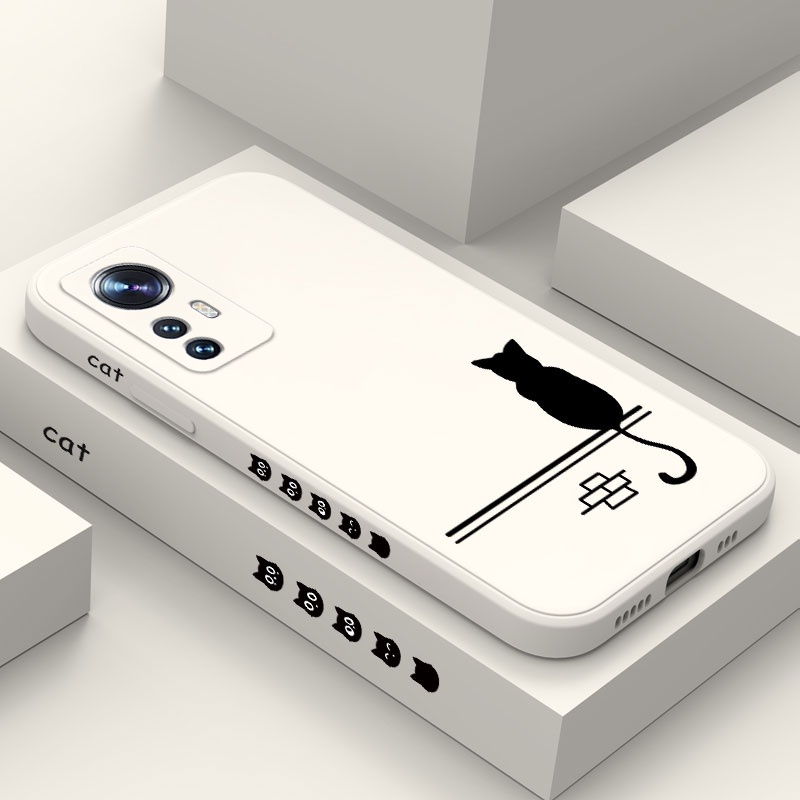 Ốp Điện Thoại Hình Mèo Năm Mới Sáng Tạo Cho Xiaomi Mi 12 12X 12S 11 Pro Lite Ultra 11Lite