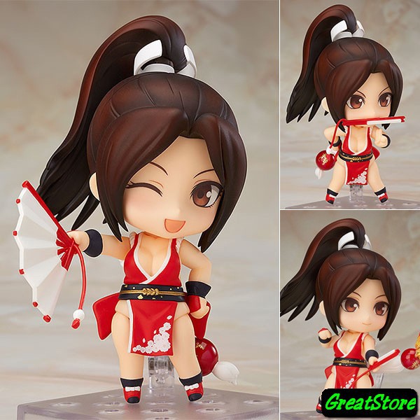 ( HÀNG CÓ SẴN ) MÔ HÌNH NHÂN VẬT MAI SHIRANUI KING OF FIGHTING KOF 684 Q size CỬ ĐỘNG ĐƯỢC Nendoroid