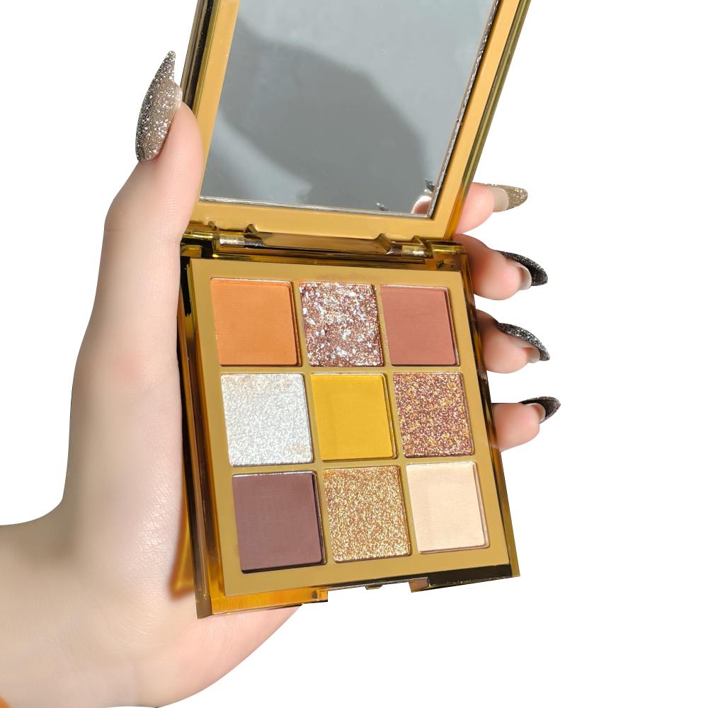 Bảng phấn mắt 9 màu sắc hiệu ứng lì/ ánh ngọc trai lấp lánh
 | BigBuy360 - bigbuy360.vn