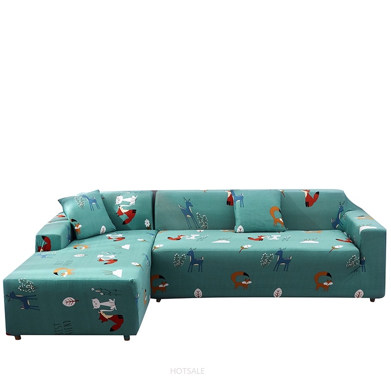 Vỏ bọc ghế sofa co giãn chống bụi toàn diện thông dụng 1~4