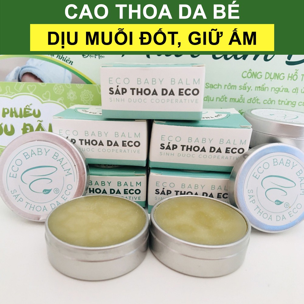 Cao Dầu Tràm Sinh Dược Chính Hãng - Dịu Muỗi Đốt, Côn Trùng Cắn, Giữ Ấm, Phòng Ho, Cảm Cúm Cho Bé Vào Mùa Đông.