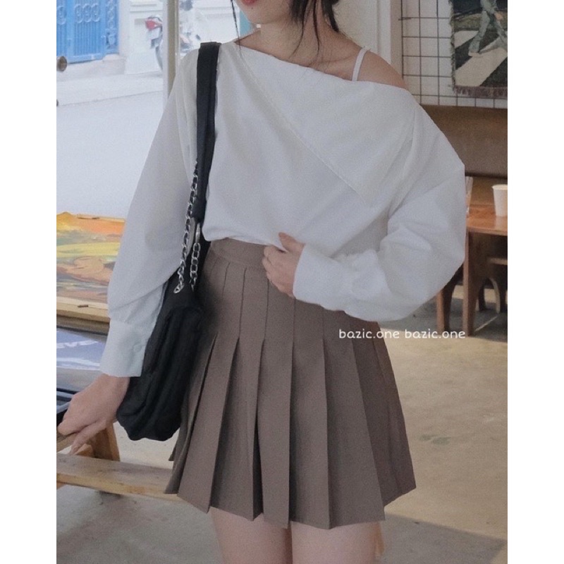 ÁO LỆCH VAI TAY BỒNG