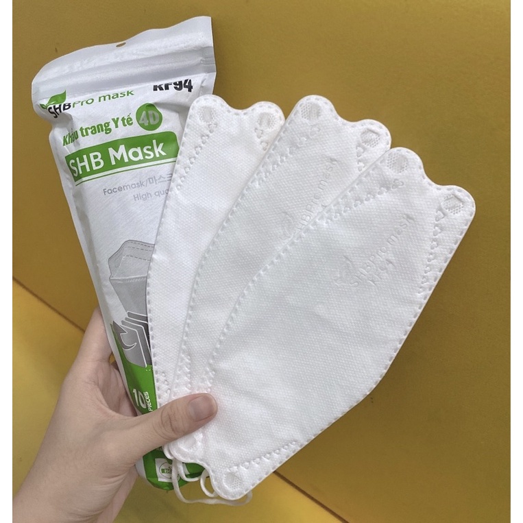 100 Chiếc Khẩu Trang KF94- SHB Pro Mask- CHÍNH HÃNG
