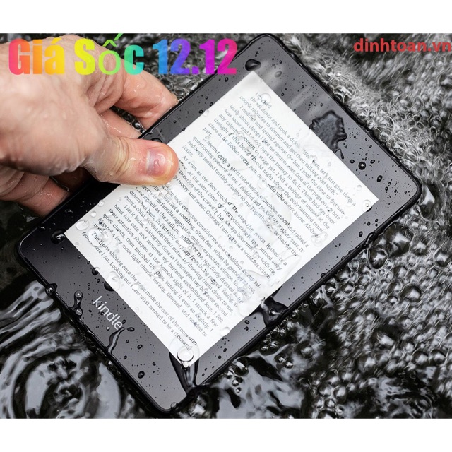 Máy Đọc Sách Kindle Paperwhite 4 chống nước Amazon 2019