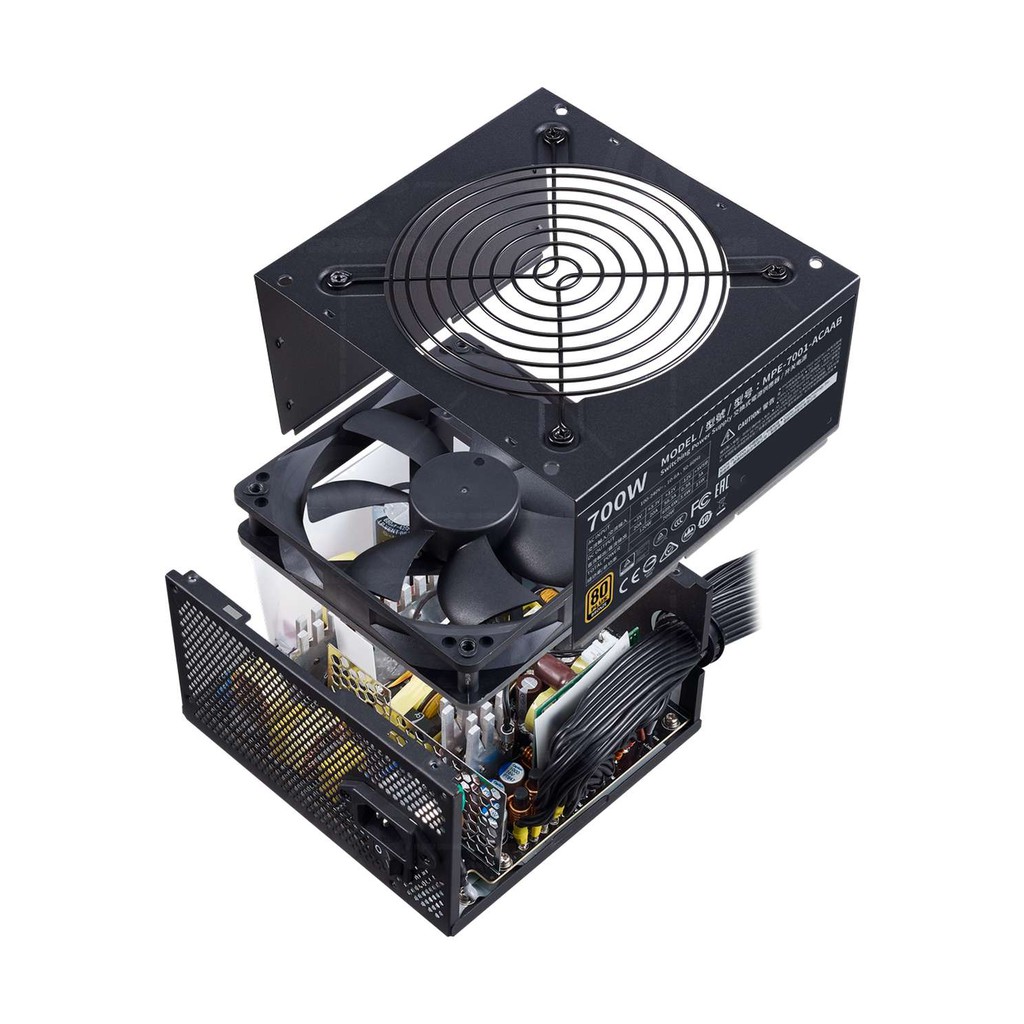 [Mã 44ELSALE2 giảm 7% đơn 300K] Nguồn Máy Tính Cooler Master MWE Bronze V2 700W - Bảo hành chính hãng 36 Tháng