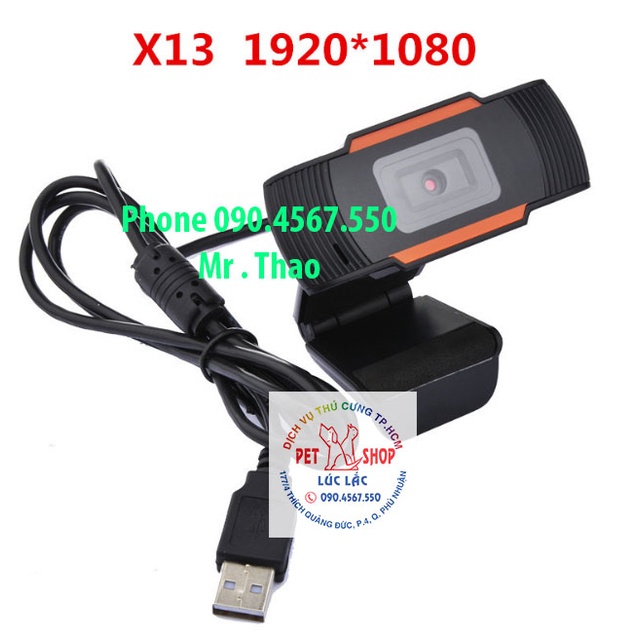 Webcam máy tính có micro full hd 1080p full box siêu nét dùng cho pc laptop