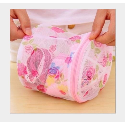 Bộ 2 Bóng Giặt Đồ Lót Và 3 Lưới Giặt Quần Áo ( Mỗi Size 1 Chiếc)