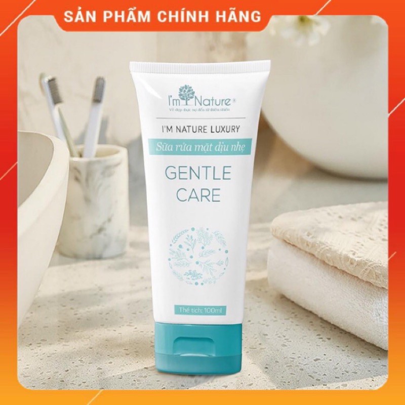 (+Quà) Sữa Rửa Mặt Dịu Nhẹ Gentle Care Cho Da Khô, Da Nhậy Cảm