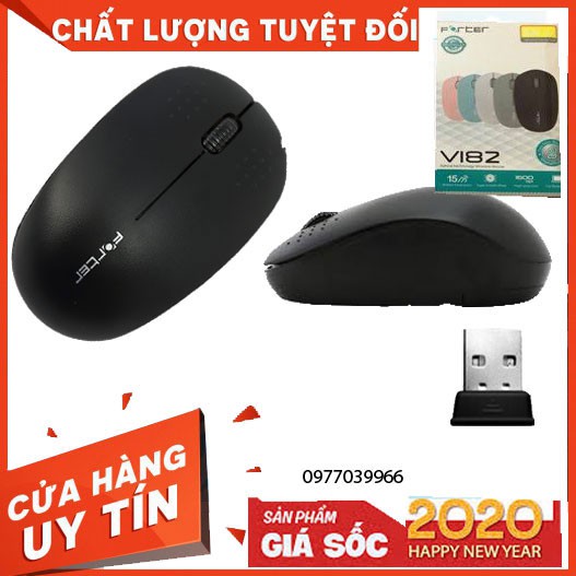 Chuột Không Dây Forter v182 Giá Rẻ, Hàng Mới Bảo Hành 12 tháng