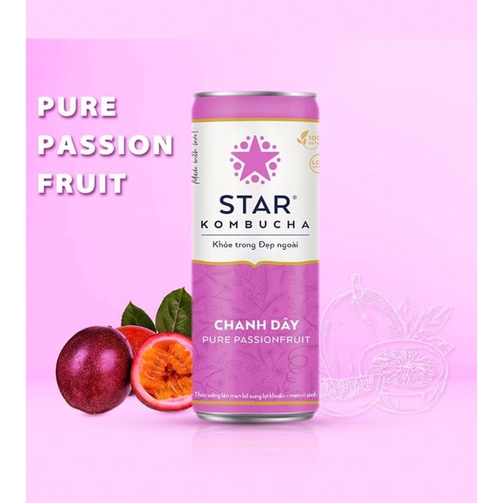 [FREESHIP] Trà Star Kombucha 250ml