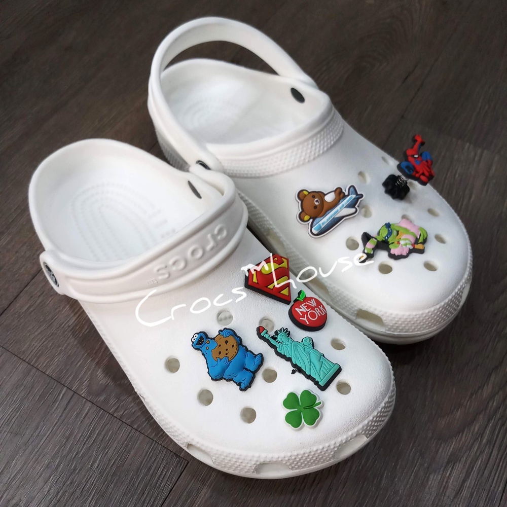 (Chính hãng) Dép sục crocs classic chính hãng nhiều màu nam nữ tặng kèm jibbitz, giày dép nam nữ - Crocs house