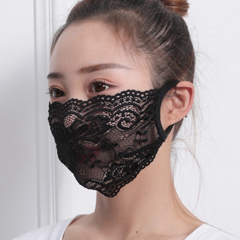 Dungao725 Mặt Nạ Ren Che Nắng Thoáng Khí Hợp Thời Trang | BigBuy360 - bigbuy360.vn