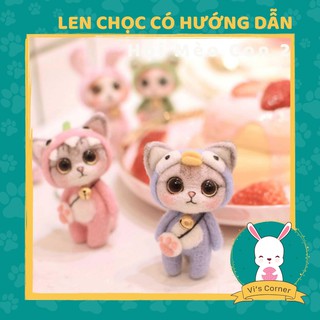 [Len chọc có hướng dẫn] BỘ KIT HỘI MÈO CON 2