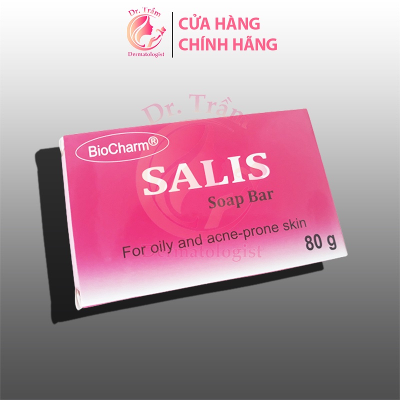Salis soap bar - Xà phòng y khoa giảm mụn, giảm tiết dầu