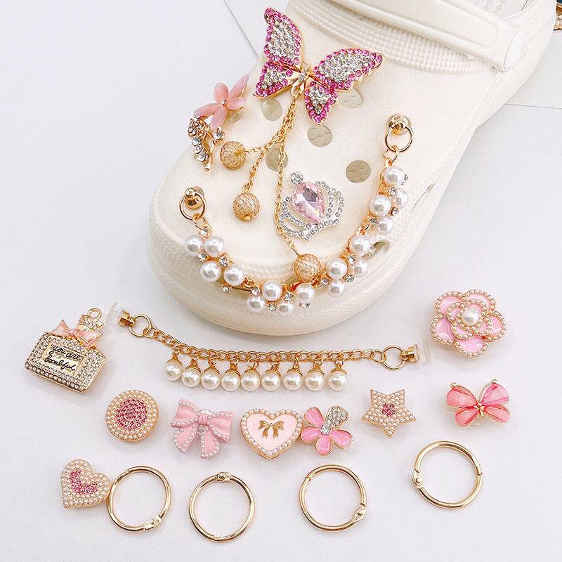 Shiny Crocs Jibbitz Charm Button Shoes Charm-Women's Shoes Accessories/DIY