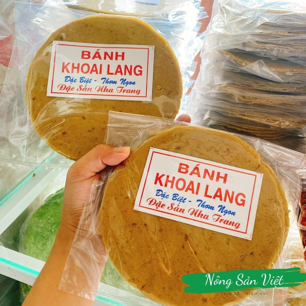 Bánh tráng khoai lang đặc sản Nha Trang bánh tráng khoai ăn liền/nướng siêu ngon - 04100102